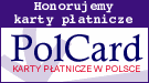 Honorujemy karty p�atnicze